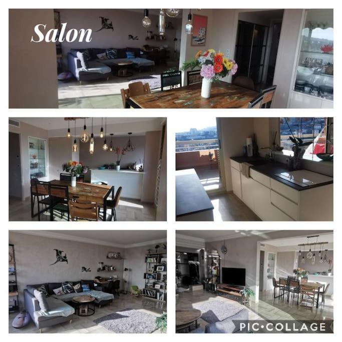 Appartement Nice Centre Vue Mer Avec Piscine Pour Famille, Couple D'Amis Pas De Groupes De Jeunes Autorises エクステリア 写真